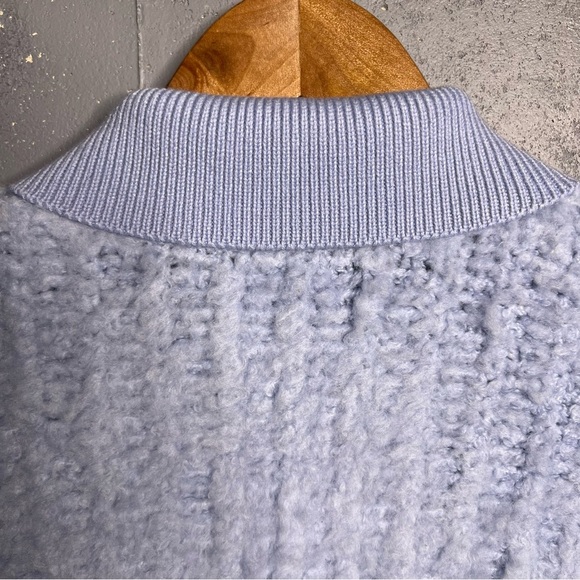 Anthropologie Brushed Sweater Cardigan Wool Blend. Size Medium Petite - Picture 11 of 15